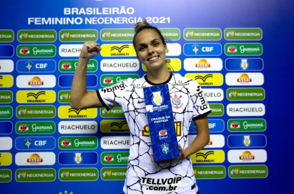 Gabi Portilho foi eleita a melhor jogadora da semifinal entre Corinthians e Ferroviria no ltimo domingo