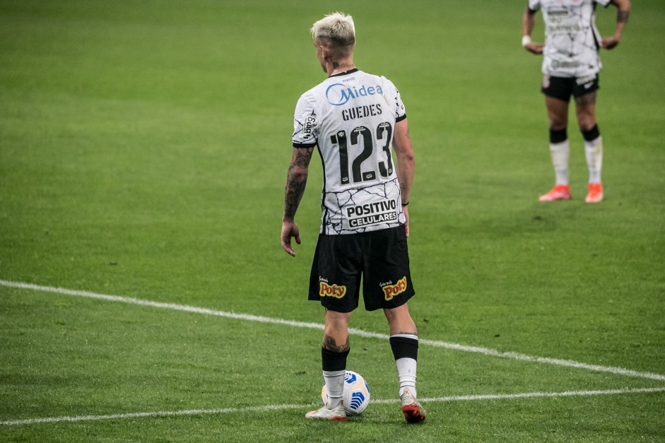 Rger Guedes marcou em sua estreia com a camisa do Corinthians
