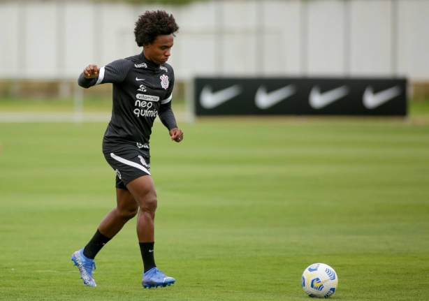 Willian falou sobre a semana de treinos de olho no D�rbi