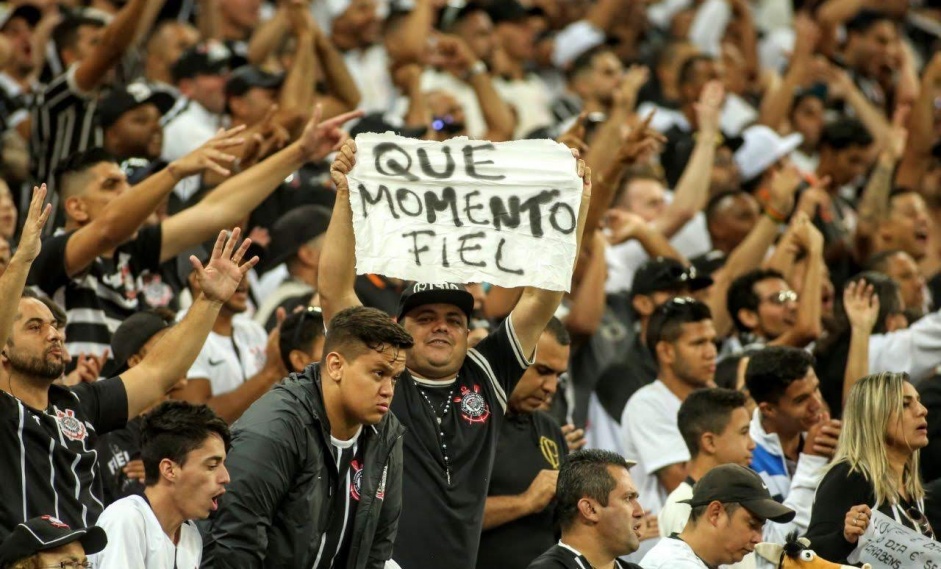 Torcida do Corinthians ter oito jogos para assistir na Neo Qumica Arena at o final do Brasileiro