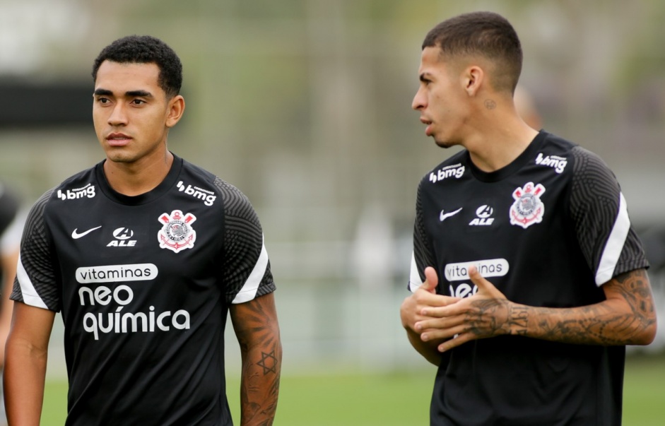 D Queiroz e Gabriel Pereira tm vnculos curtos com o Corinthians, mas diretoria garante que ambos renovaro seus contratos
