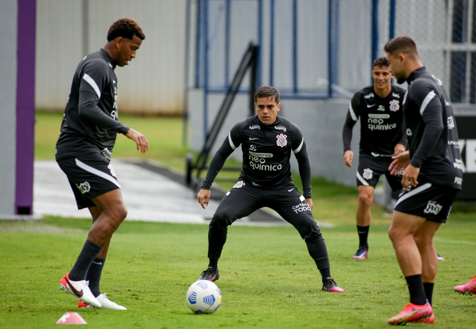 Corinthians realizou o primeiro treino preparatrio para enfrentar o Bahia neste domingo