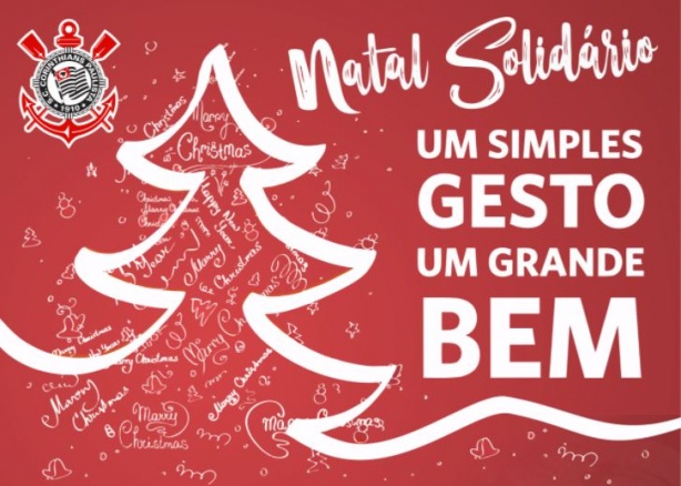 Corinthians lan�ou a campanha Natal Solid�rio