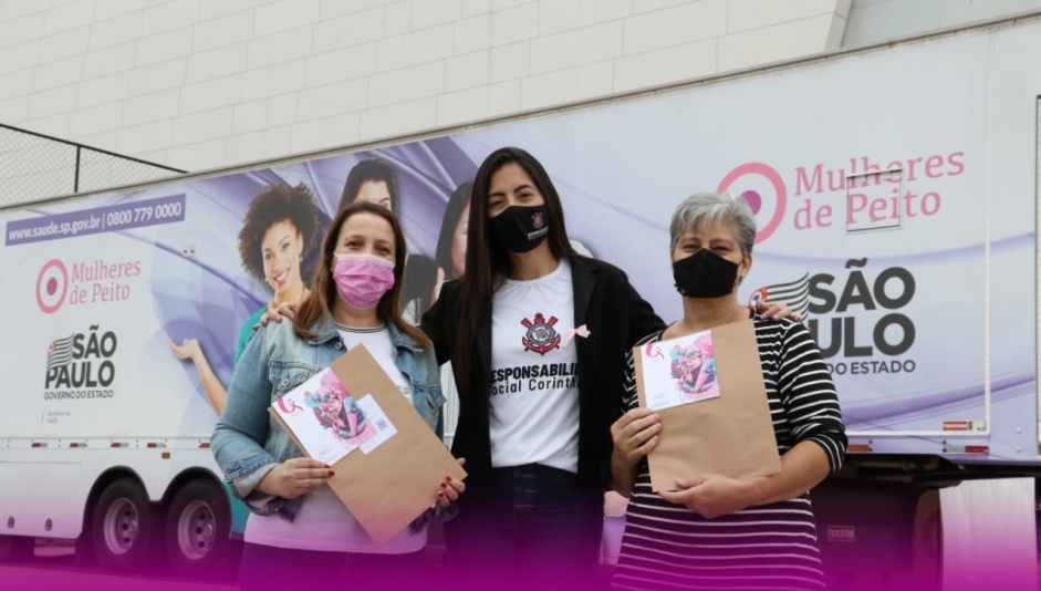 Corinthians realizou 378 exames de mamografia em dez dias da campanha Outubro Rosa 2021