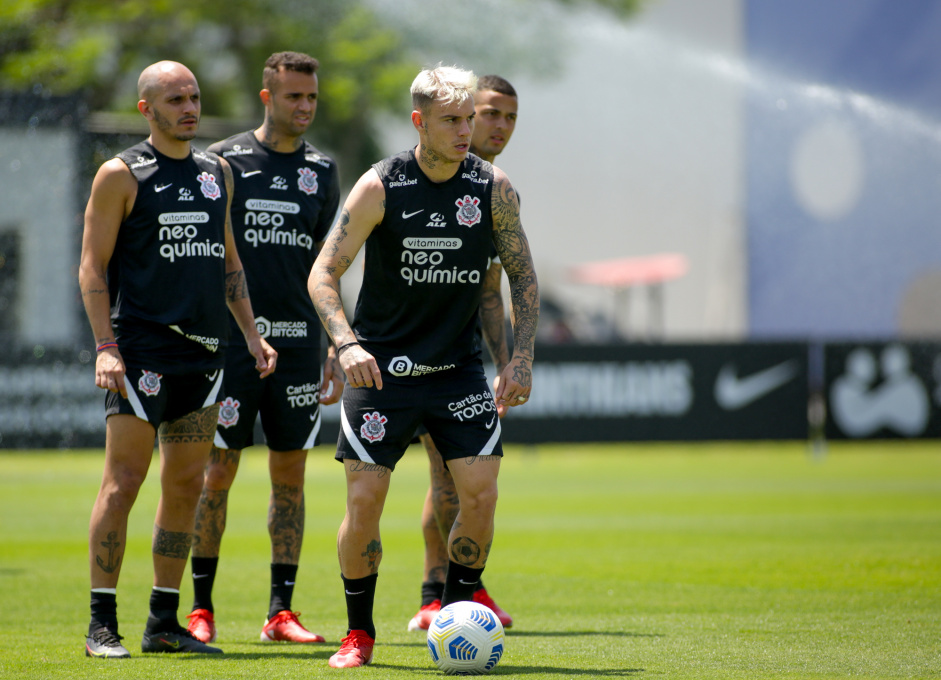 Corinthians encerrou a preparao para o duelo com o Internacional