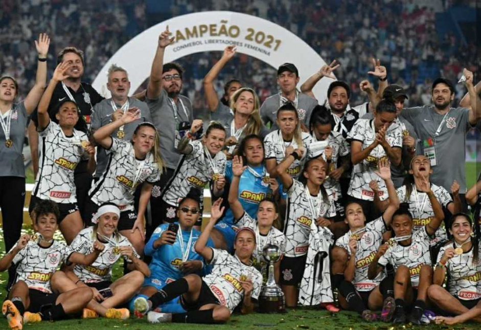 Corinthians  o atual campeo da Libertadores Feminina