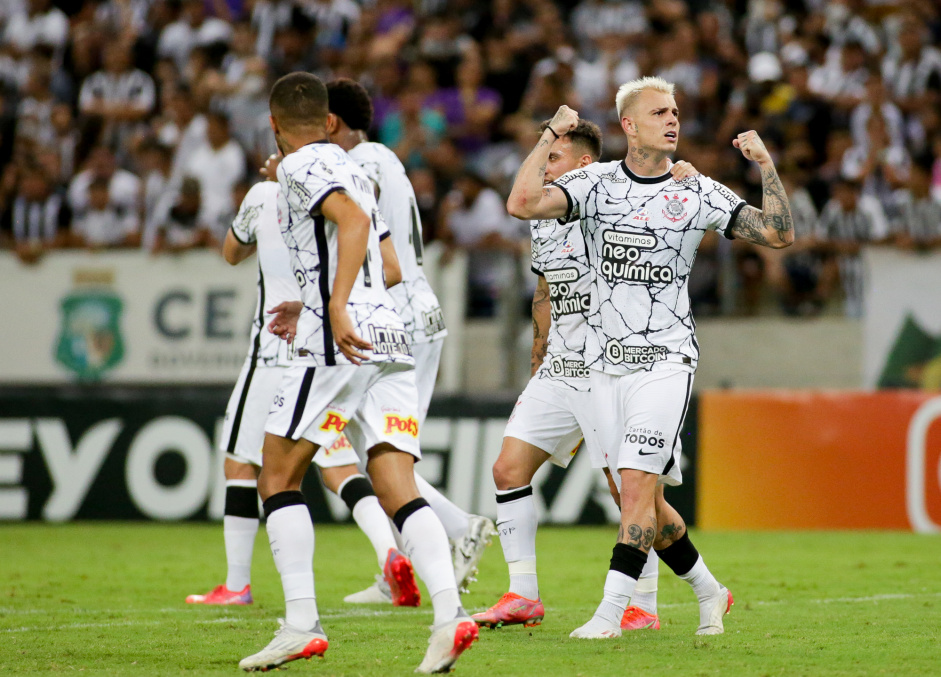 Rger Guedes marcou o gol do Corinthians diante do Cear