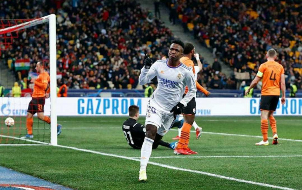 Vinicius J�nior joga atualmente no Real Madrid