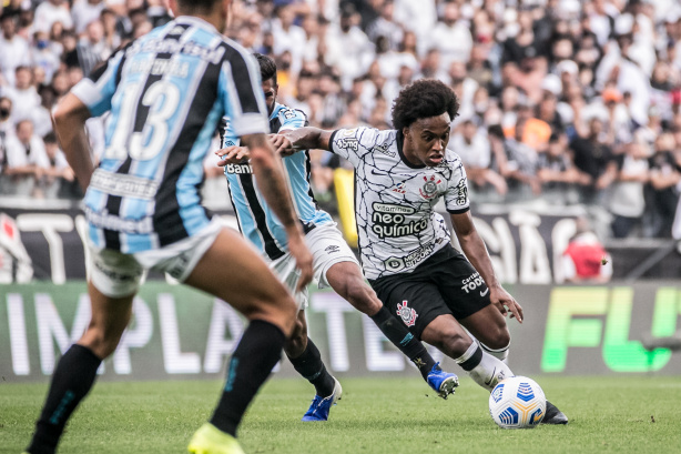 Corinthians e Gr�mio ficaram no empate