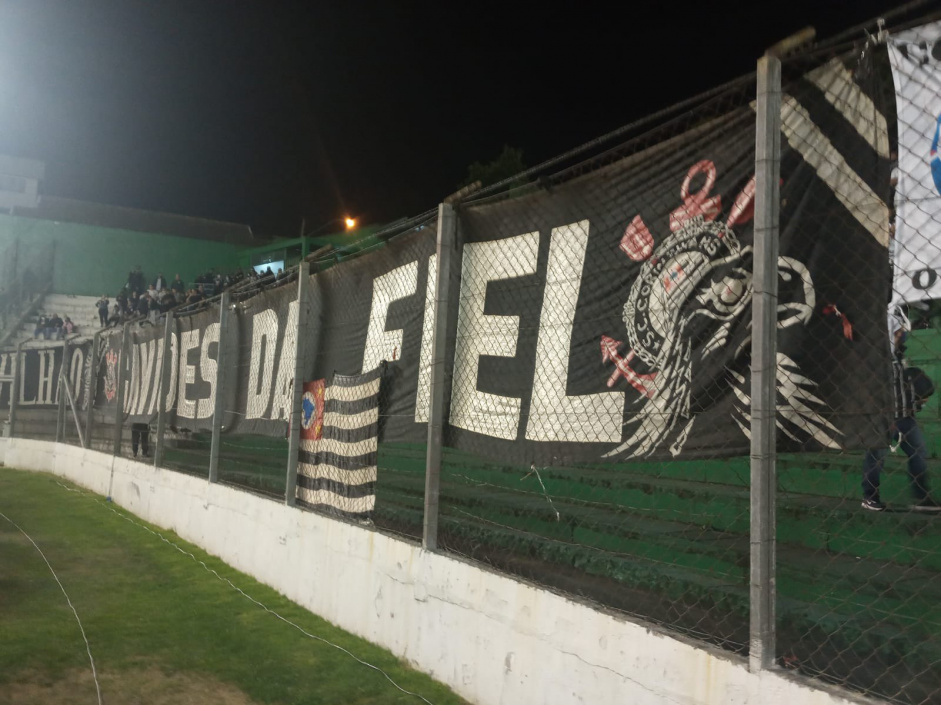 Gavies da Fiel esteve no ltimo jogo do Corinthians em 2021 e j fez cobranas ao presidente Duilio