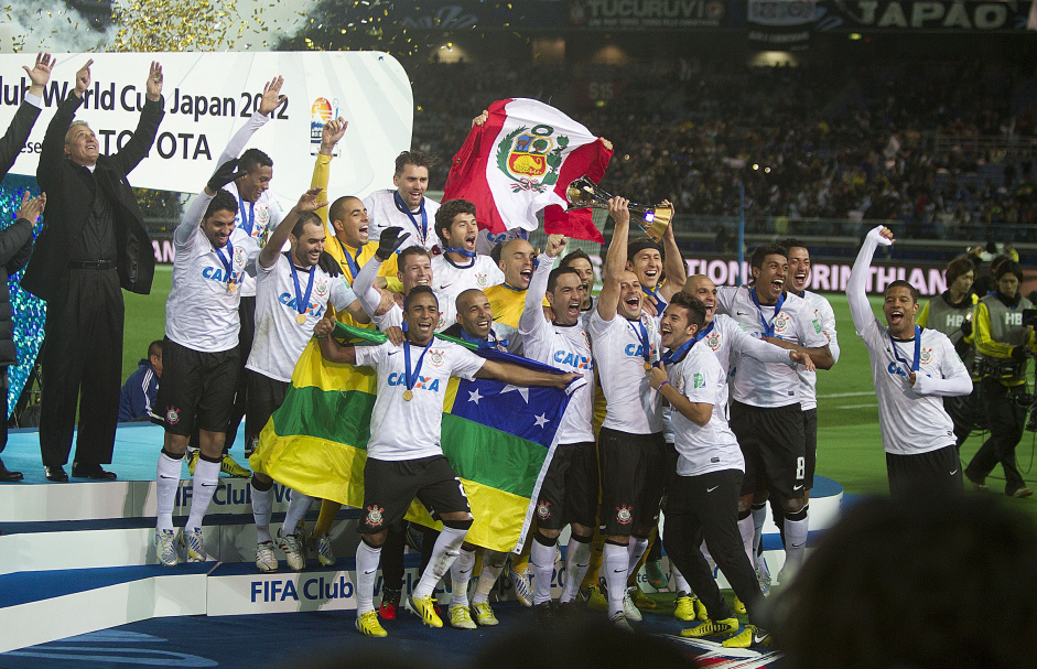 Corinthians Bi-Campeao Mundial - Soccer & Sports Background