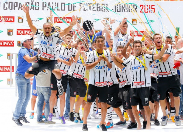 O t�tulo de 2015 foi o 9� de toda a hist�ria do Corinthians, maior campe�o da Copinha