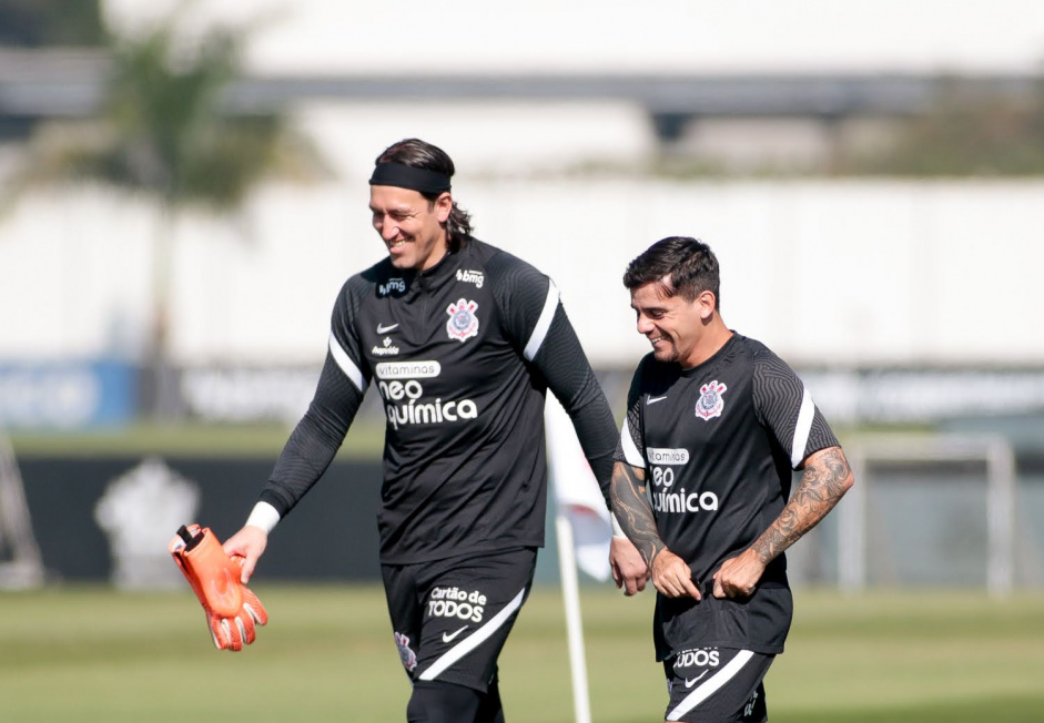 Cssio e Fagner esto no top 5 de jogadores com contrato mais longo no Corinthians