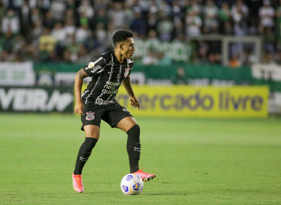 Du Queiroz fez gol no River-PI enquanto defendia o Corinthians Sub-20 na Copa do Brasil
