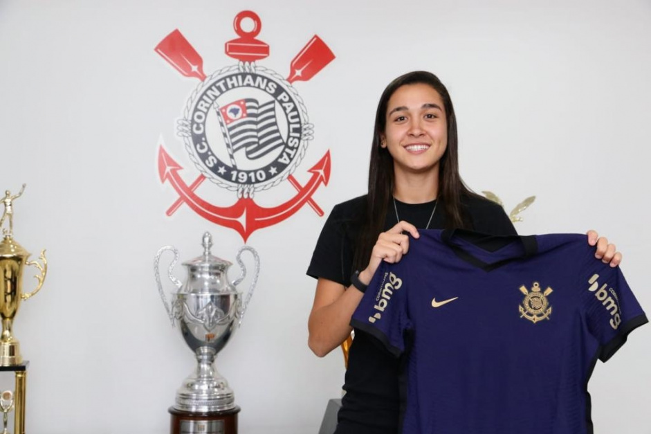 Andressa Pereira chegou ao Corinthians no ltimo ms de janeiro