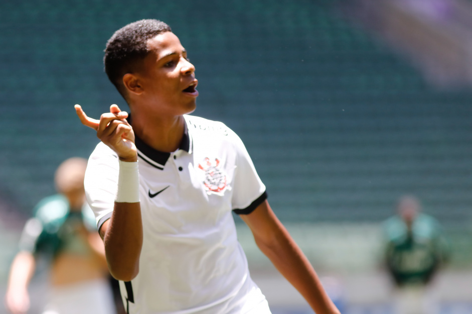 Wesley também ajudou o Corinthians a vencer o Palmeiras na final do Campeonato Paulista Sub-17 de 2021