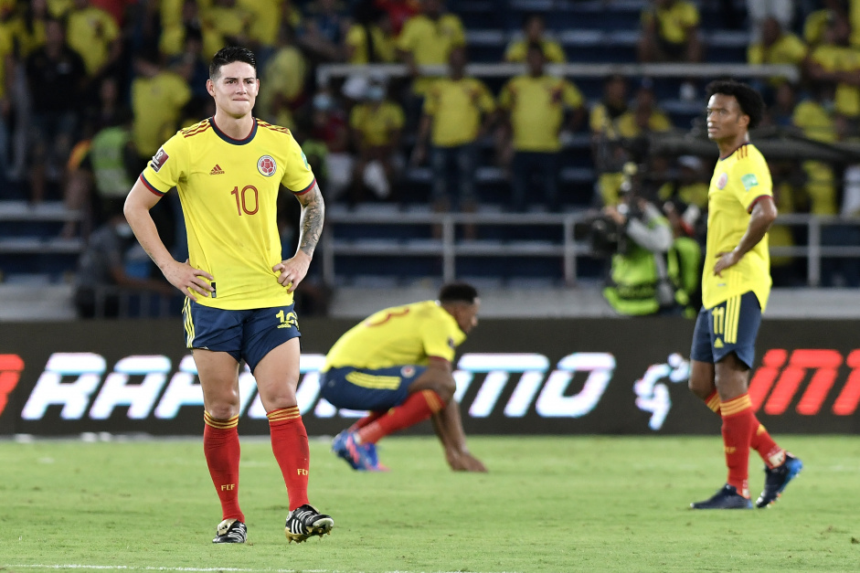 Estrelado time colombiano viu suas chances de ir para a Copa do Mundo diminuírem bastante