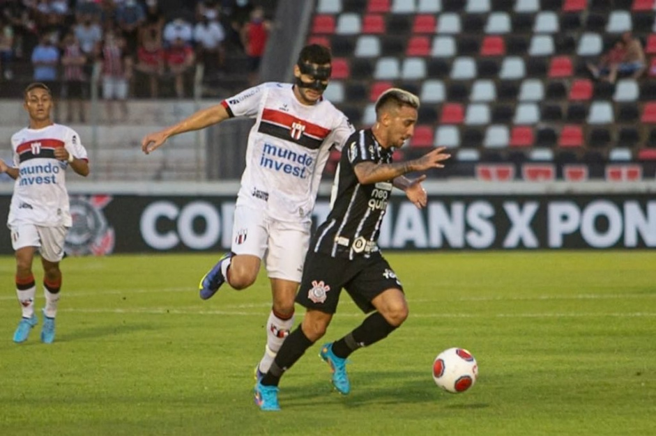 Corinthians empatou em 1 a 1 com o Botafogo-SP em Ribeiro Preto