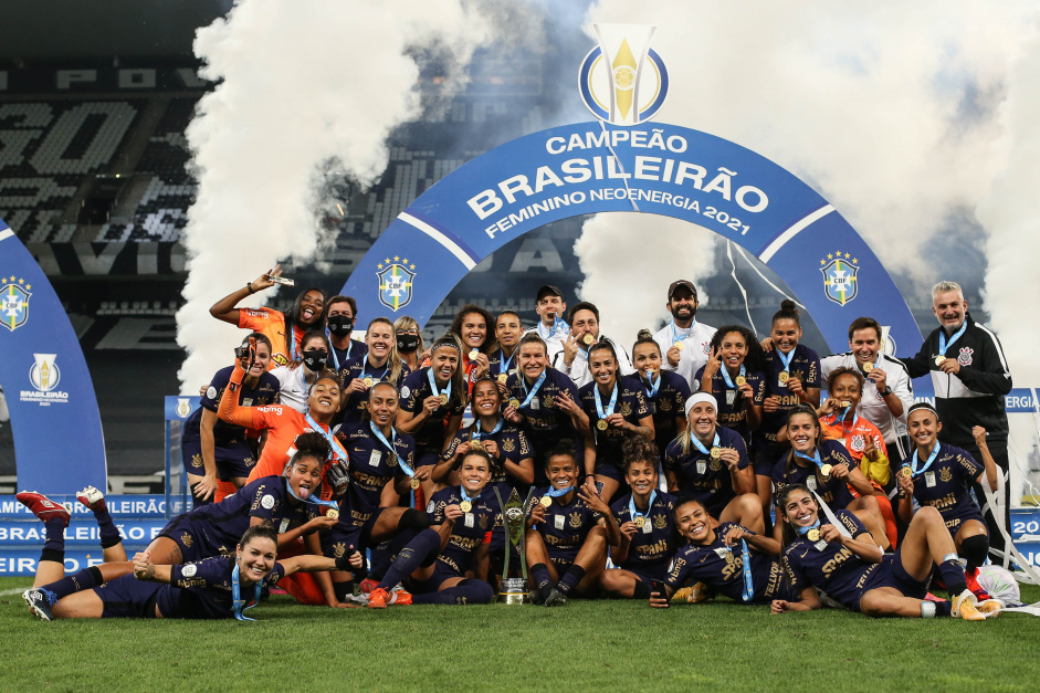 Corinthians  o atual campeo do Brasileiro Feminino