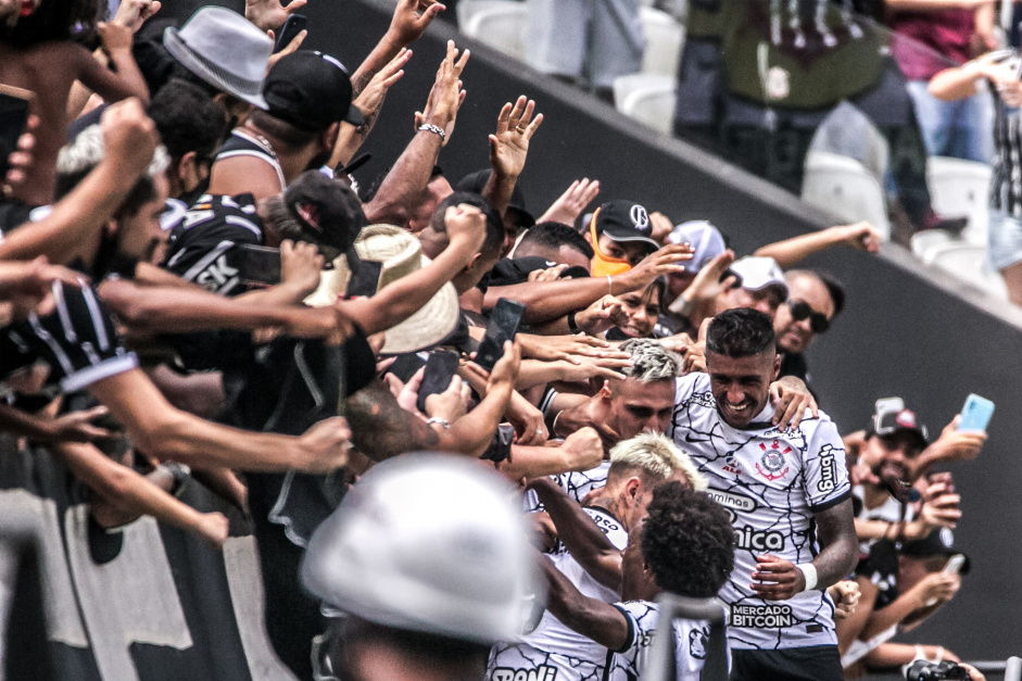 O jogo entre Corinthians e Red Bull Bragantino bateu recorde de pblico no estadual