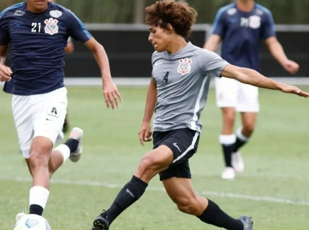 Sub-17 do Corinthians venceu a partida amistosa no CT da base