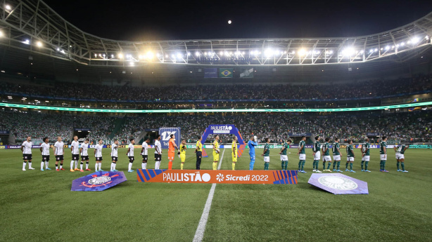 O Palmeiras venceu o Corinthians em jogo válido pelo Campeonato Paulista