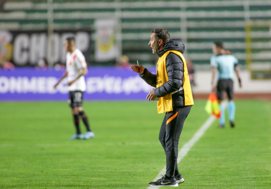 Vtor Pereira reclamou da falta de capacidade de reao ao segundo gol do adversrio