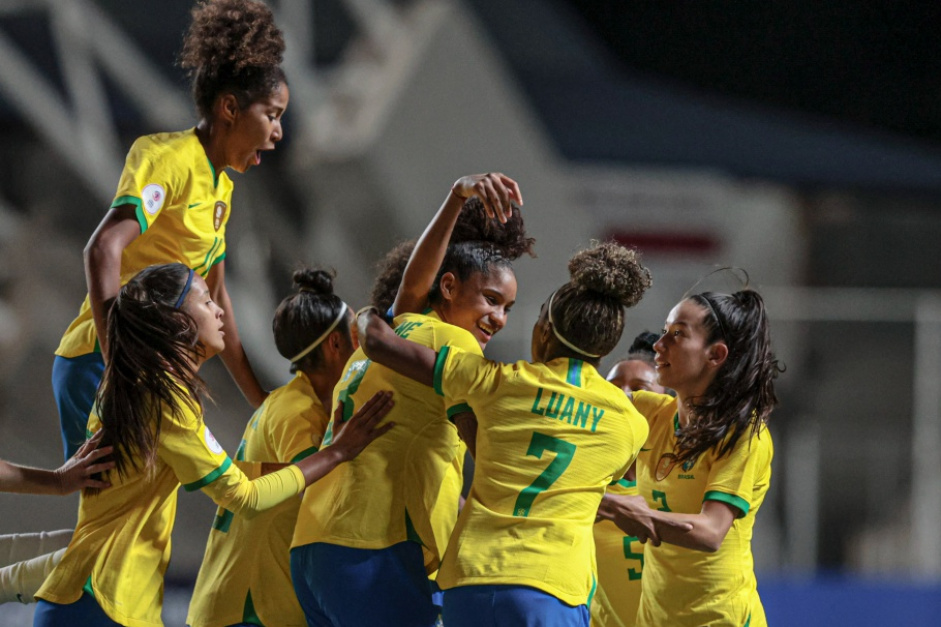 Tarciane voltou a marcar dois gols no mesmo jogo pela Seleo Brasileira Sub-20
