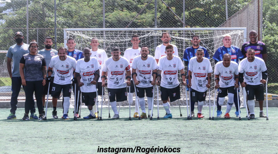 Corinthians/Mogi goleia o Guarulhos na segunda rodada do Campeonato Paulista de Futebol de Amputados