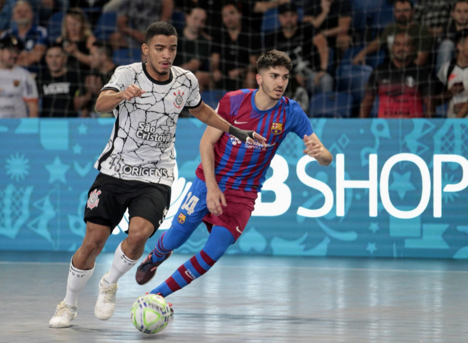 Corinthians foi derrotado pelo Barcelona em jogo válido pela semifinal da etapa mundial da Copa Mundo do Futsal Sub-21