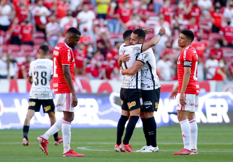 Último confronto entre Corinthians e Internacional no Beira-Rio acabou empatado em 2 a 2; Timão não vence no estádio desde 2016