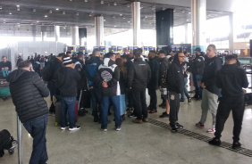 Grupo segue no Aeroporto de Guarulhos aguardando a solução e com a esperança de chegar em Buenos Aires para o jogo