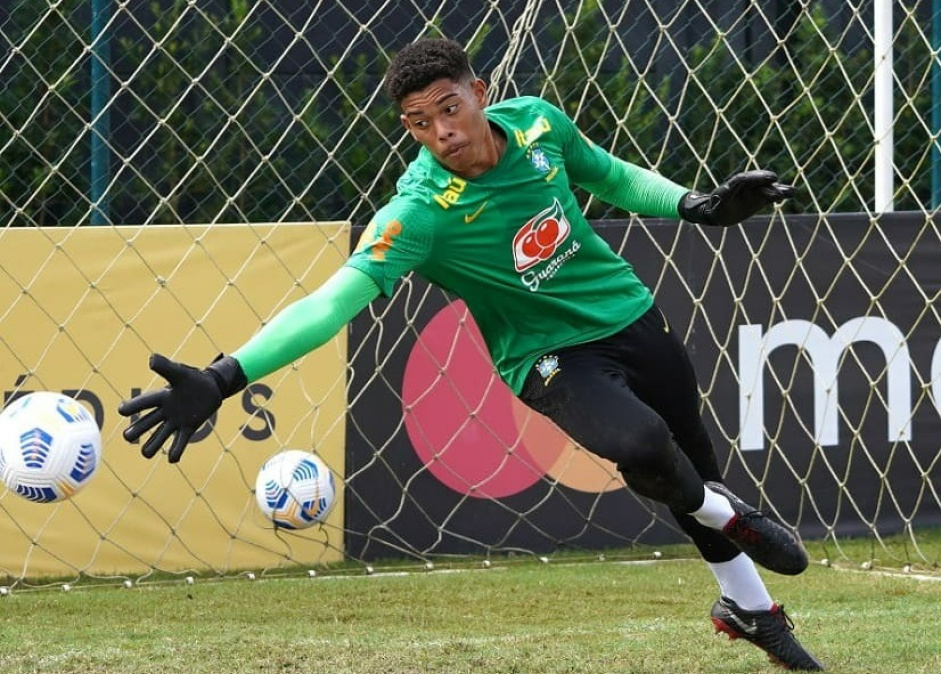 Kauê celebrou retorno à Seleção Sub-20