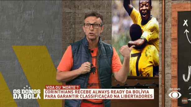 Neto fez elogios ao t�cnico V�tor Pereira e ao goleiro C�ssio