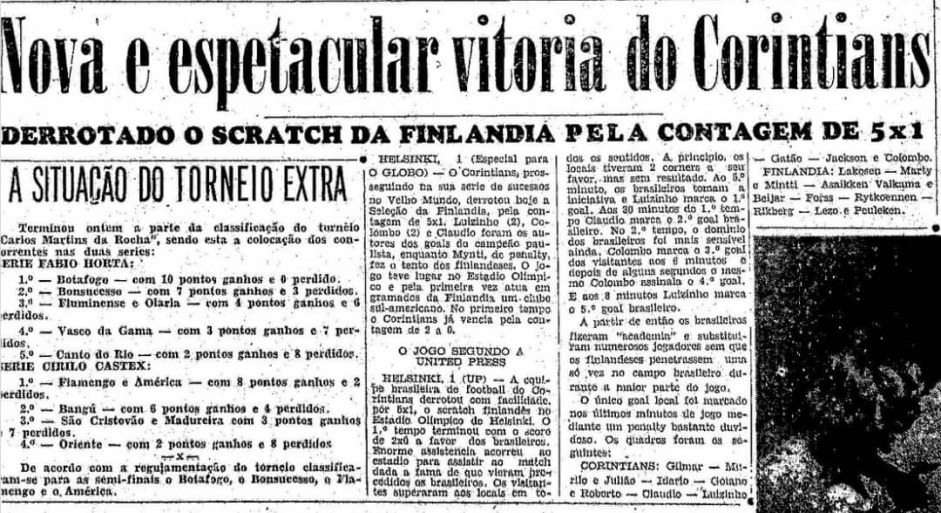 Espetacular, o Corinthians inaugurou um campo consagrado por Puskas e companhia dias depois