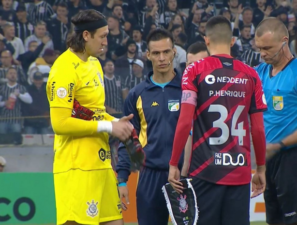 Corinthians empatou com o Athletico Paranaense