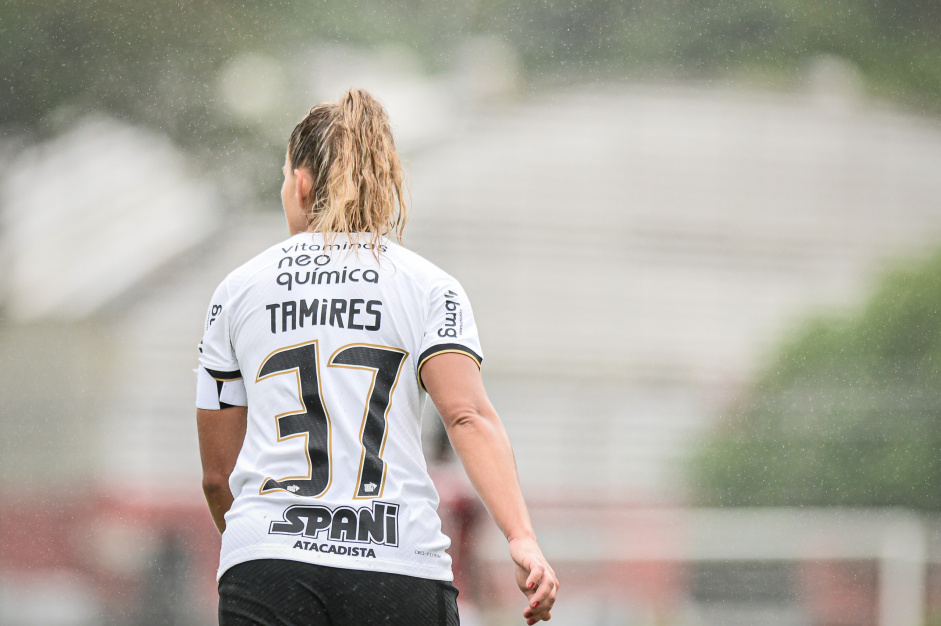 Tamires falou sobre o momento do Corinthians no Brasileiro Feminino