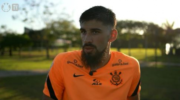 Bruno M�ndez j� treinou com o grupo do Corinthians no CT Joaquim Grava