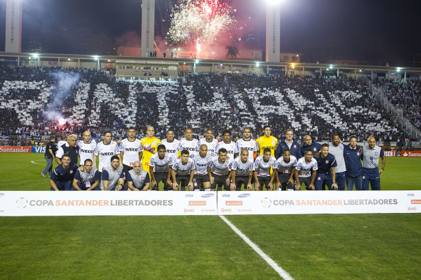 Corinthians foi campeo da Libertadores em 2012 e Duilio celebrou os dez anos da conquista