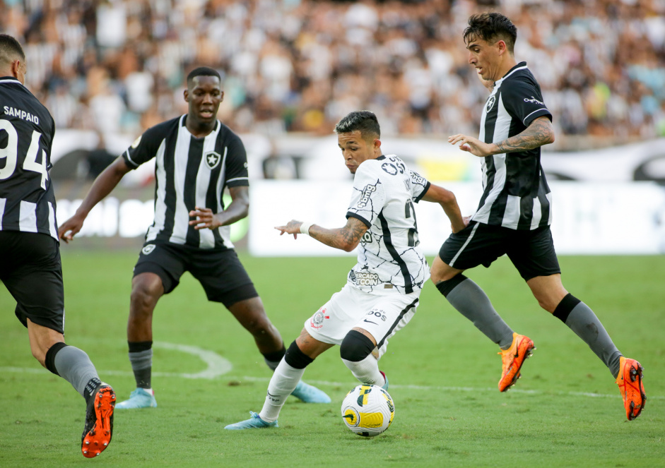 Jogo entre Corinthians e Botafogo conta com uma nica opo de transmisso