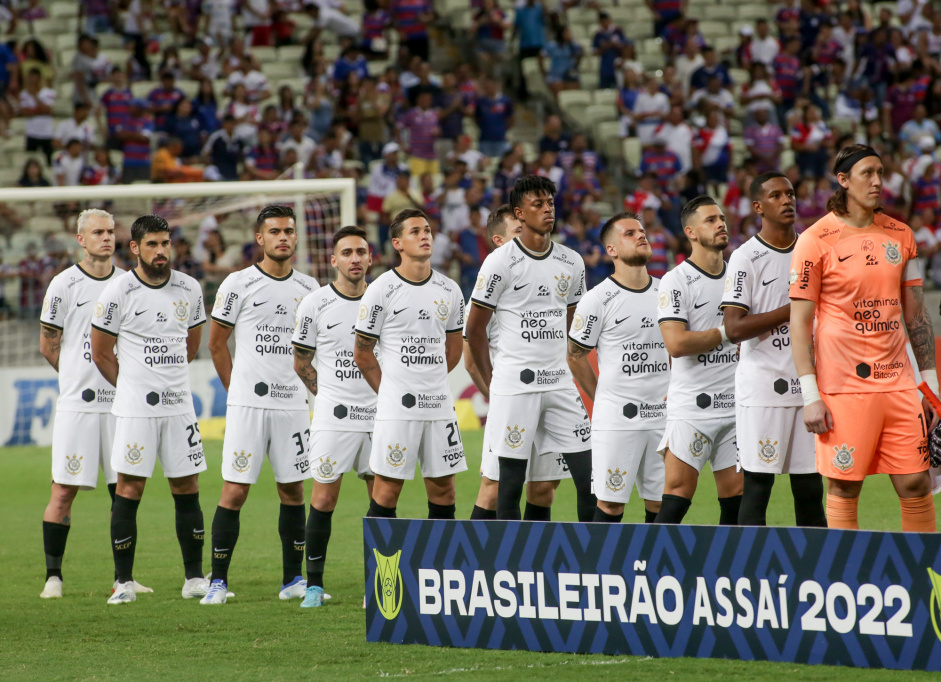 Corinthians arrancou um empate contra o Fortaleza na Arena Castelo