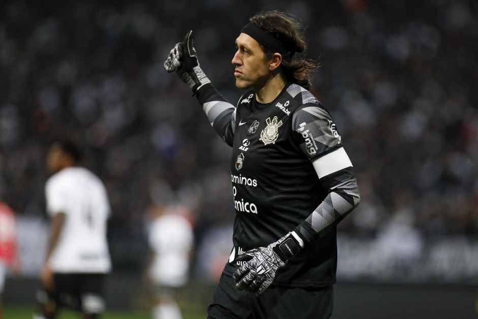 Cássio analisa situação do Corinthians no Brasileirão
