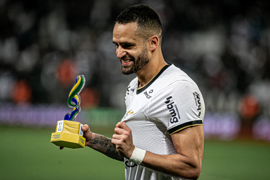 Renato Augusto falou sobre a chance de vencer mais um ttulo com o Corinthians