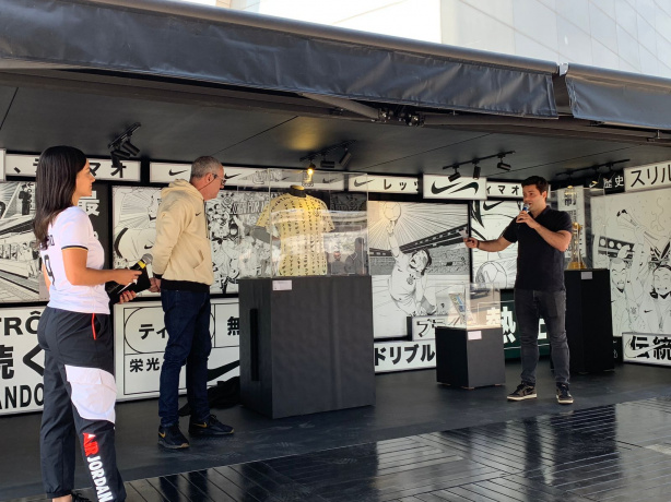 Colagrossi e Duilio participaram do evento na Neo Química Arena