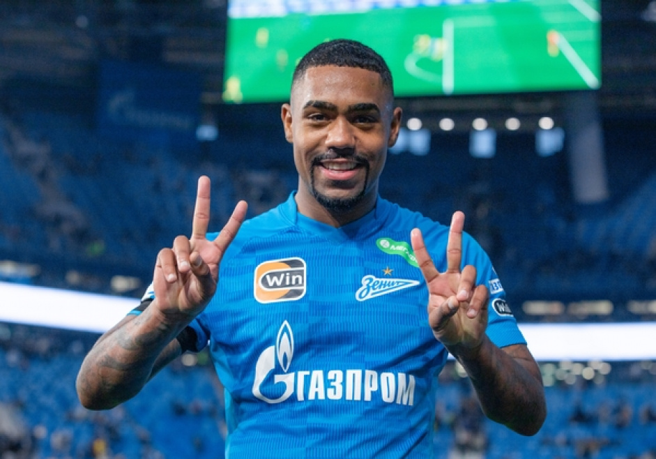 Desde que chegou no Zenit, Malcom se consolidou como principal destaque da equipe