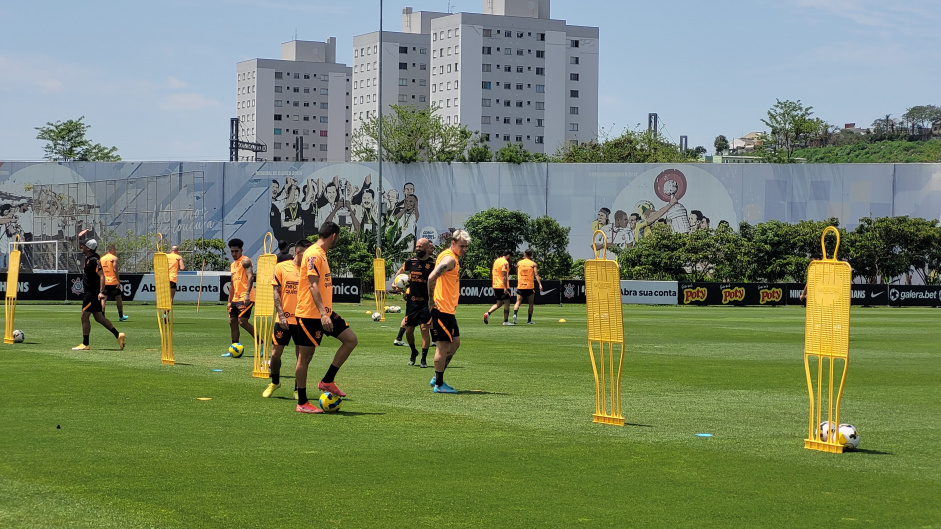 Corinthians realizou treinamento neste domingo