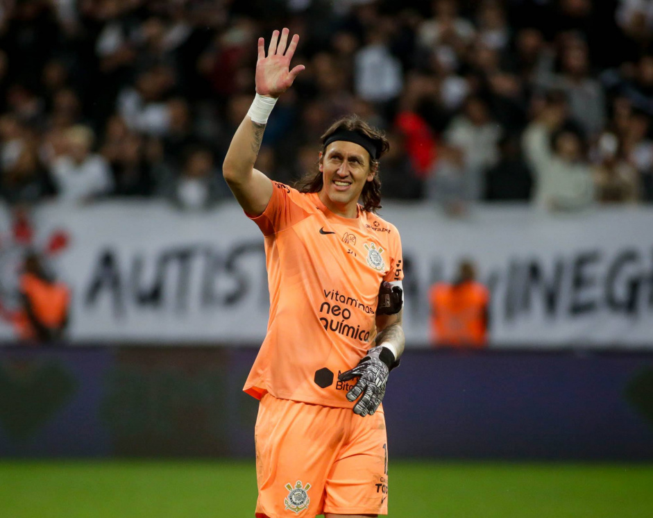 Cássio, do Corinthians, é eleito o melhor goleiro do Brasileirão