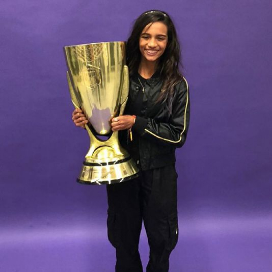 Rayssa Leal diz que chorou após perda do título do Corinthians na Copa do Brasil