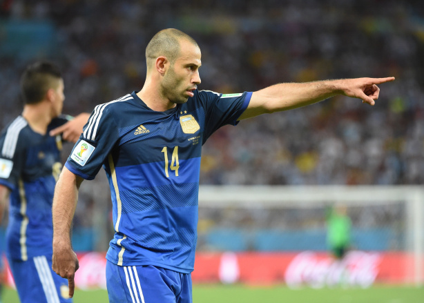 Mascherano atuou no Corinthians no ano de 2005 e voltou ao Brasil, em 2014, para a disputa da Copa do Mundo