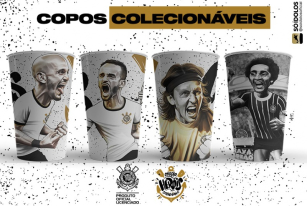 Corinthians anunciou nova linha de copos tem�ticos